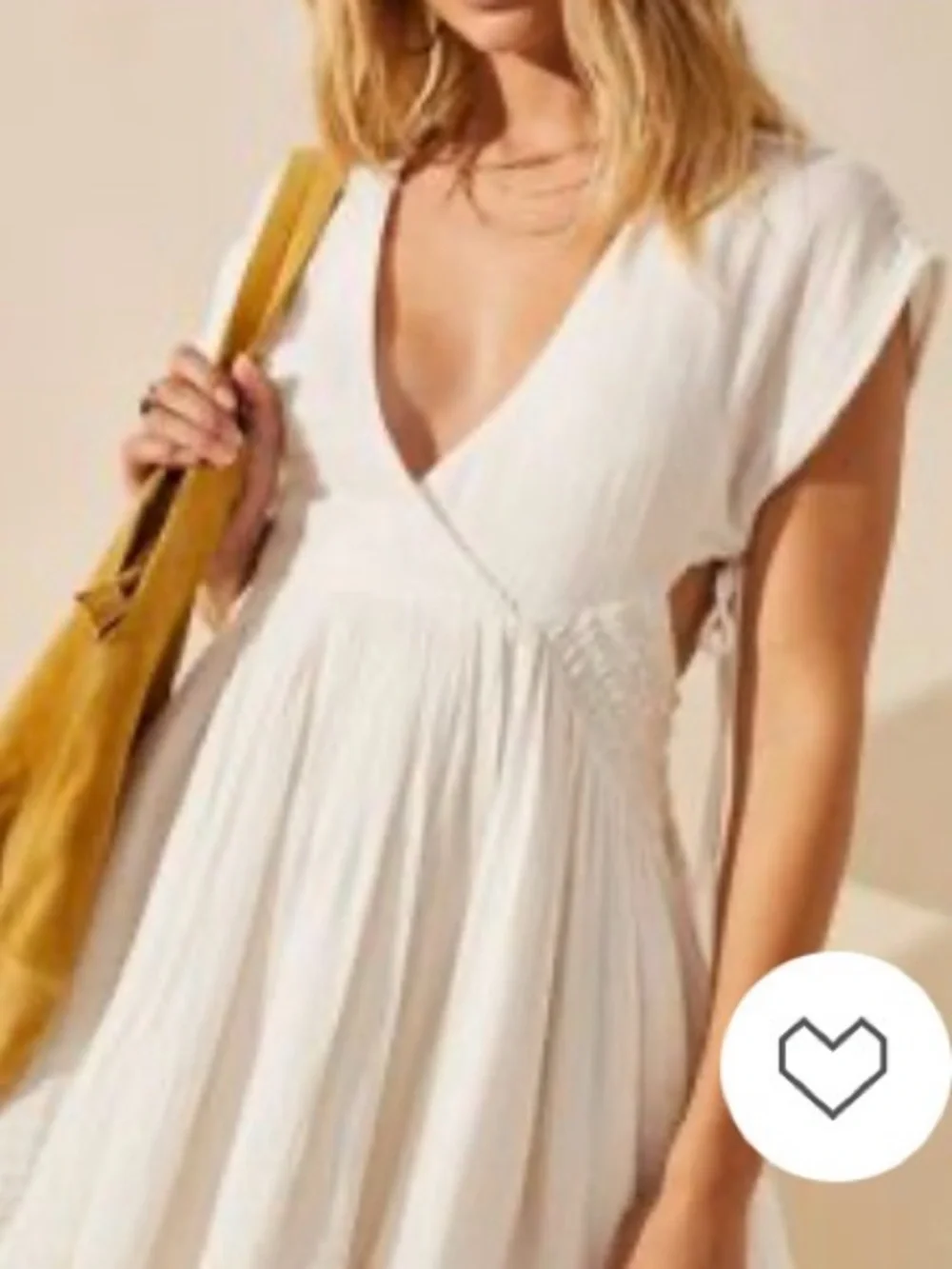 Free People Palmira Free-est Mini Dress in ivory
